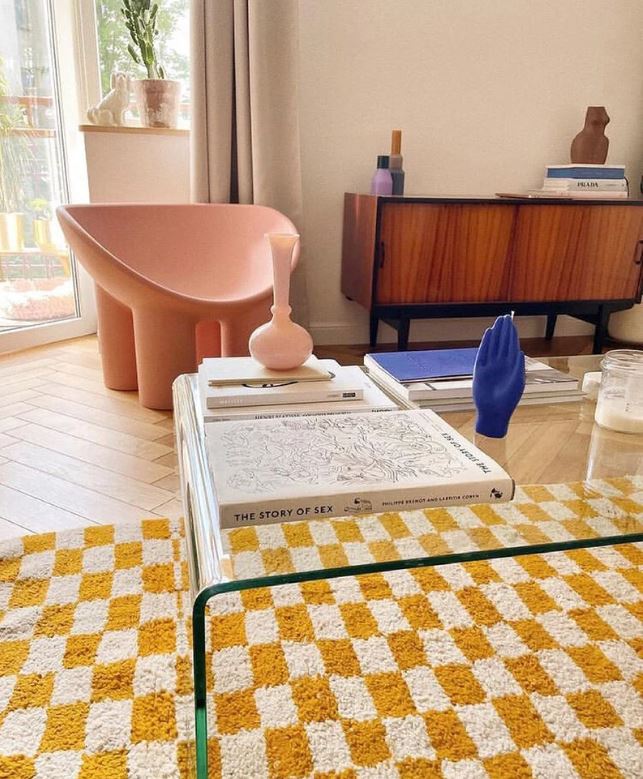 Handmade Checkered Rugs