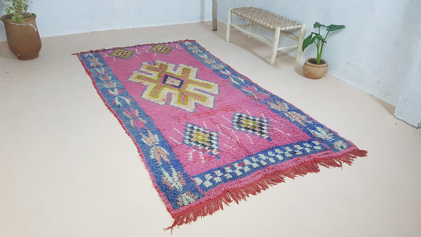 Vintage Boujaad rug, 275 x 145 cm || 9.02 x 4.76 feet