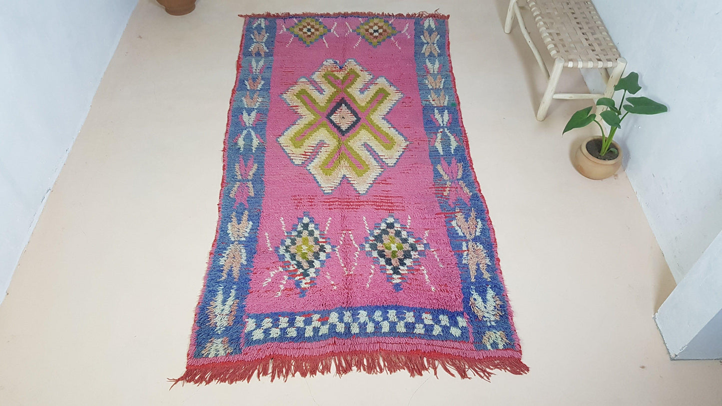 Vintage Boujaad rug, 275 x 145 cm || 9.02 x 4.76 feet