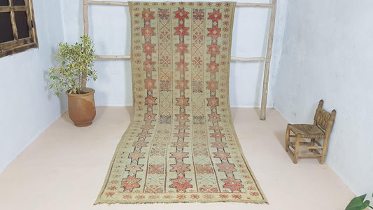 Vintage Boujaad rug, 335 x 140 cm || 10.99 x 4.59 feet