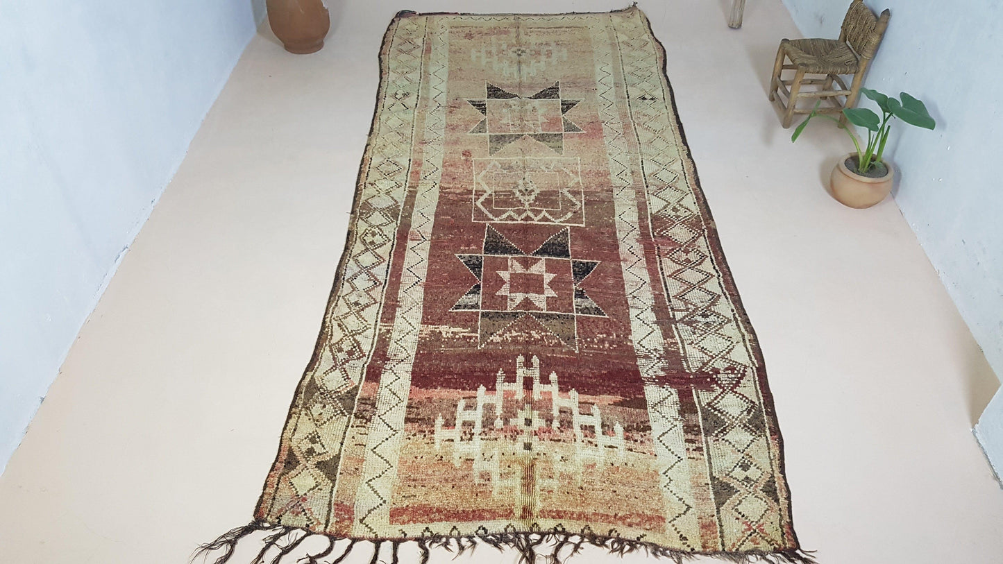 Vintage Boujaad rug, 355 x 155 cm || 11.65 x 5.09 feet