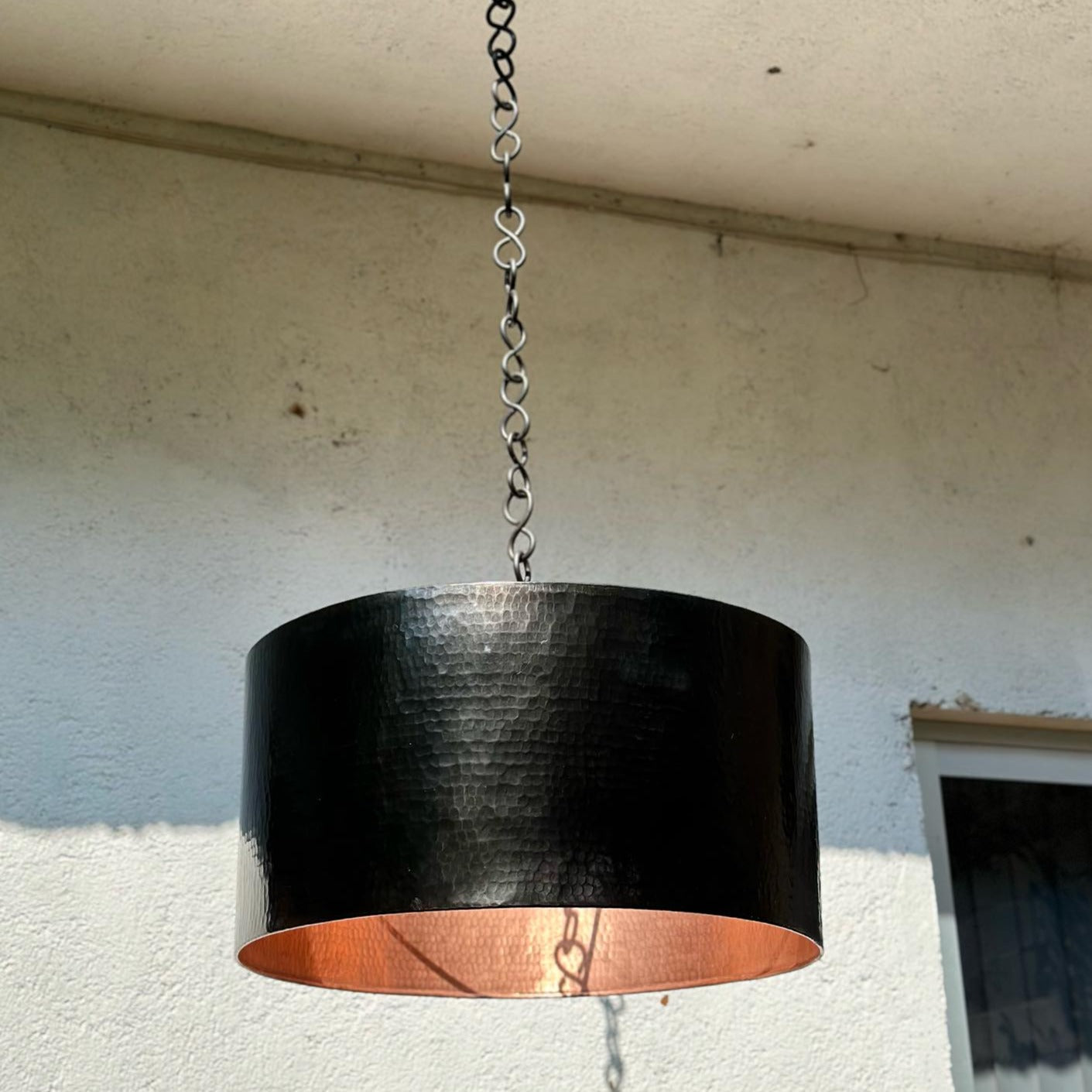 Black Pendant Light Kitchen - Copper Ceiling Light Fixture  - Cyrex