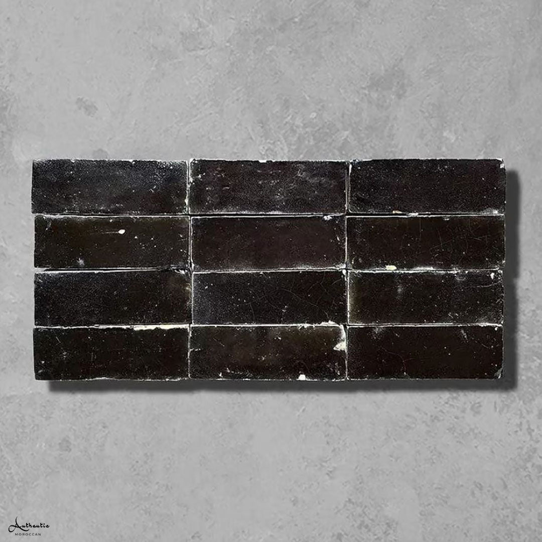 Bejmat Rectangular Tiles, Black