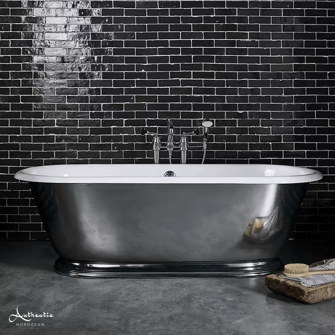 Bejmat Rectangular Tiles, Black