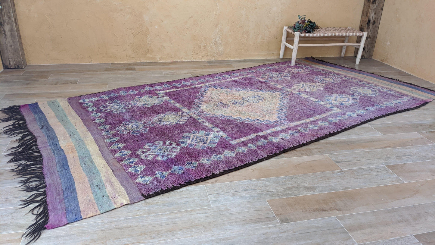 Vintage Boujaad rug, 380 x 180 cm || 12.47 x 5.91 feet