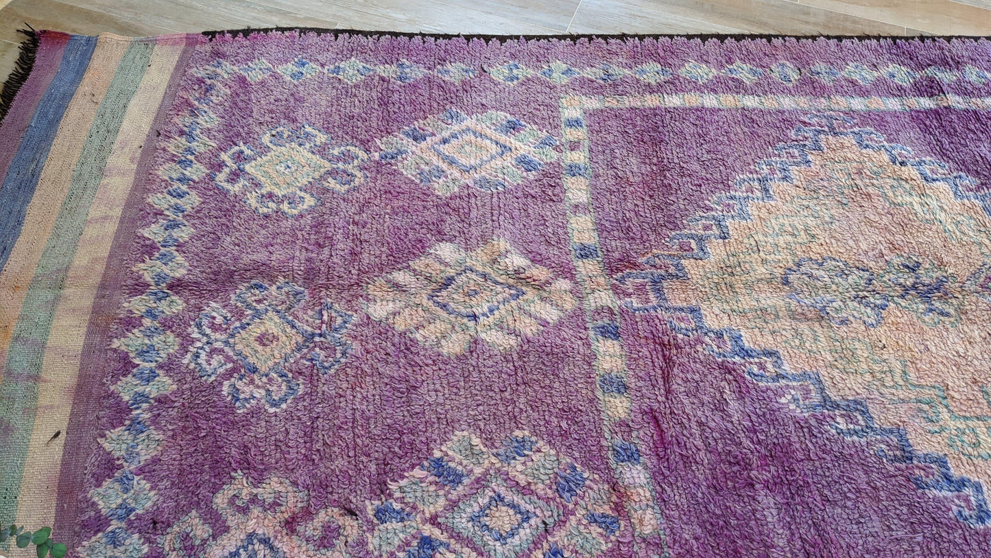 Vintage Boujaad rug, 380 x 180 cm || 12.47 x 5.91 feet