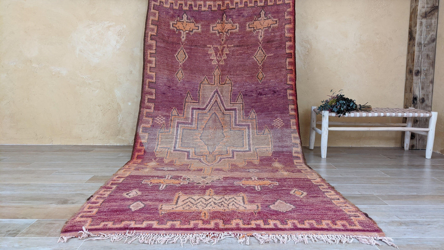 Vintage Boujaad rug, 315 x 150 cm || 10.33 x 4.92 feet