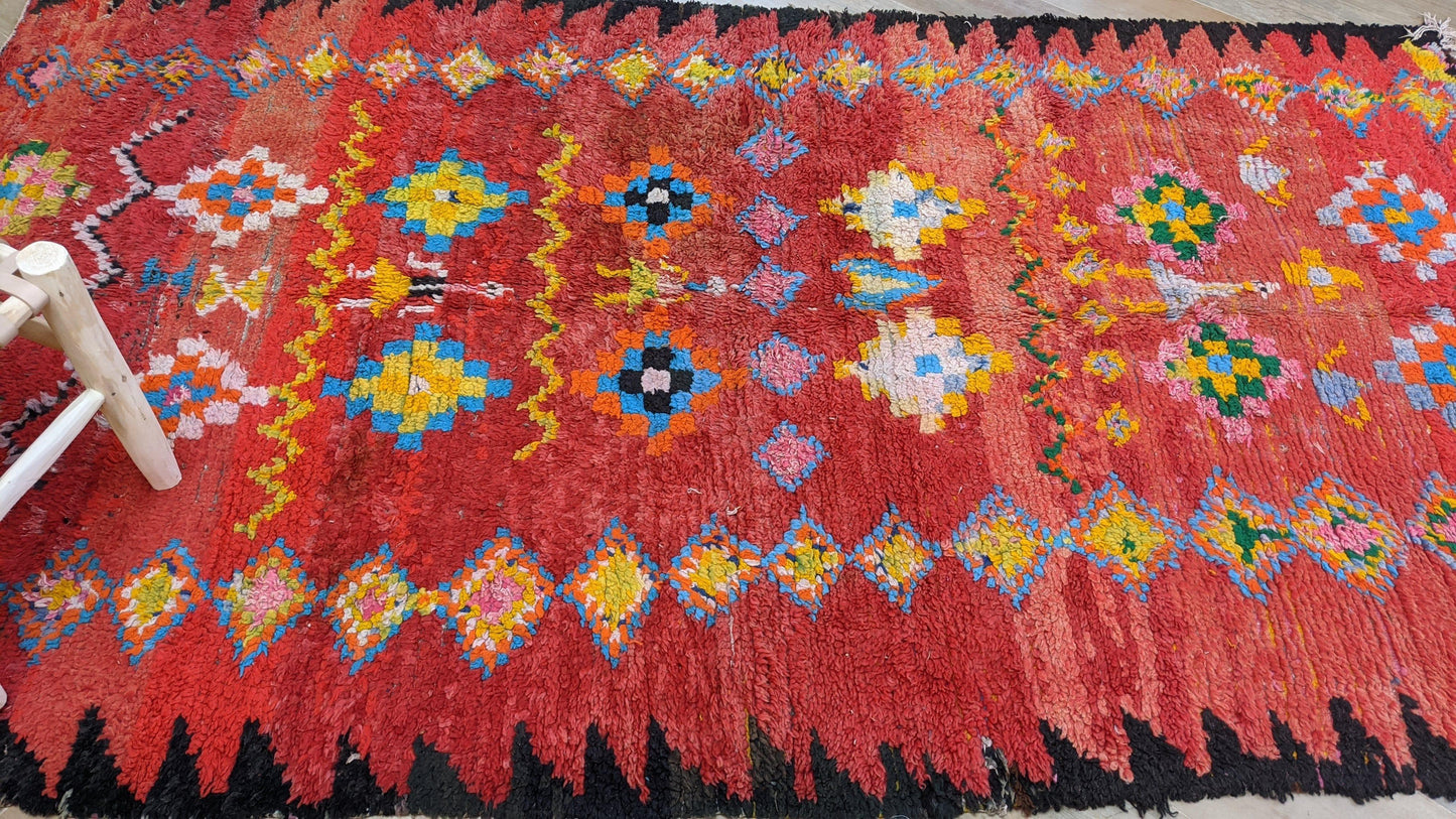 Vintage Boujaad rug, 280 x 165 cm || 9.19 x 5.41 feet