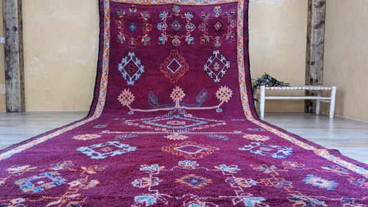 Vintage Boujaad rug, 530 x 220 cm || 17.39 x 7.22 feet