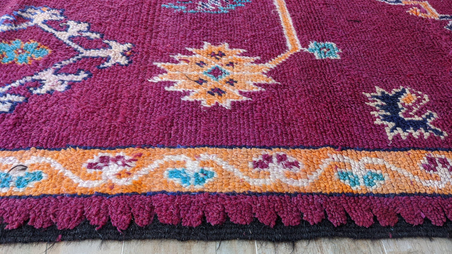 Vintage Boujaad rug, 530 x 220 cm || 17.39 x 7.22 feet