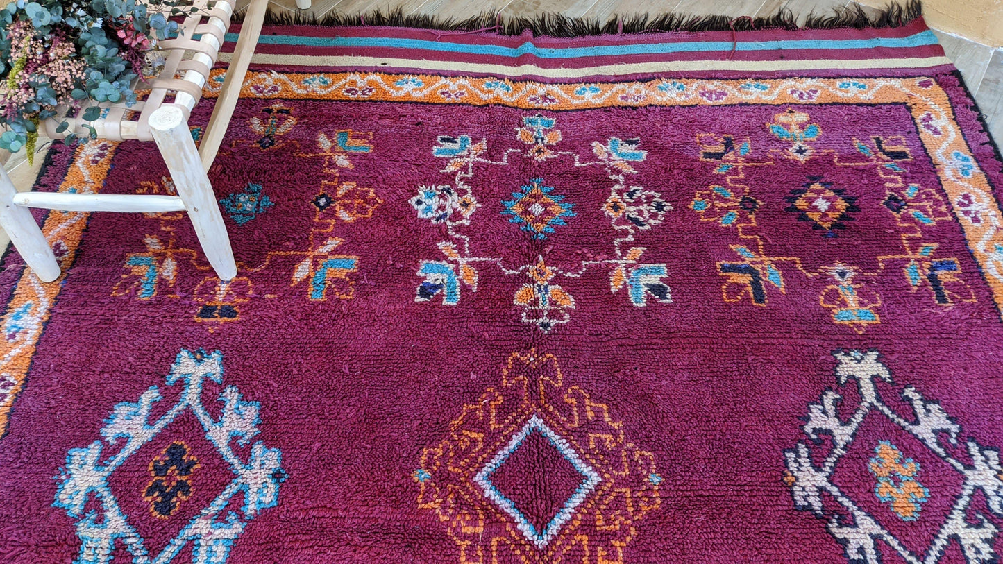 Vintage Boujaad rug, 530 x 220 cm || 17.39 x 7.22 feet