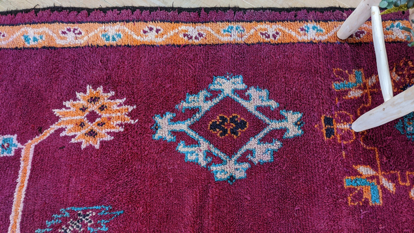 Vintage Boujaad rug, 530 x 220 cm || 17.39 x 7.22 feet