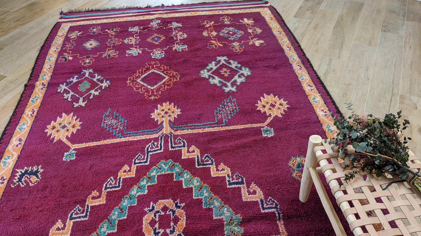 Vintage Boujaad rug, 530 x 220 cm || 17.39 x 7.22 feet