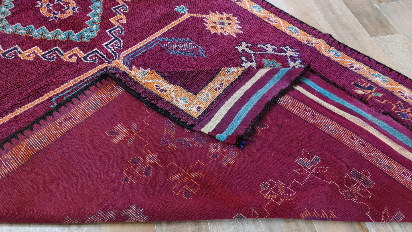 Vintage Boujaad rug, 530 x 220 cm || 17.39 x 7.22 feet