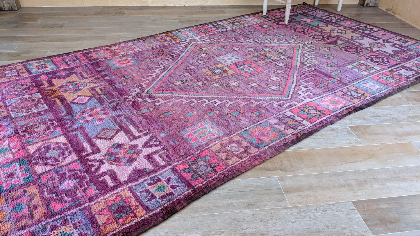 Vintage Boujaad rug, 400 x 200 cm || 13.12 x 6.56 feet