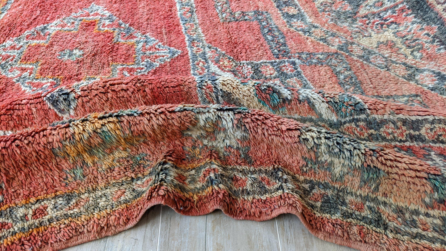 Vintage Boujaad rug, 340 x 190 cm || 11.15 x 6.23 feet