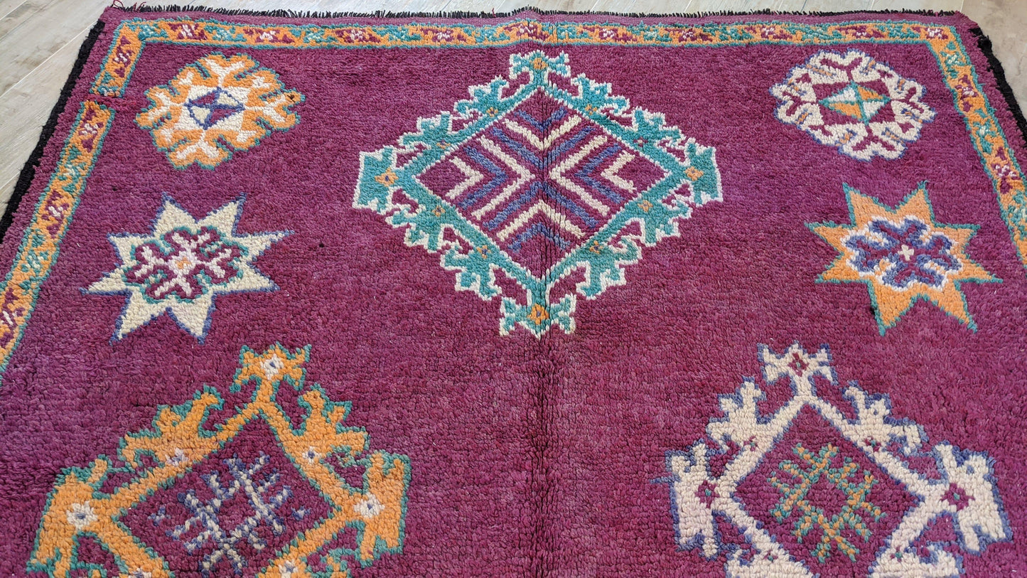 Vintage Boujaad rug, 425 x 200 cm || 13.94 x 6.56 feet