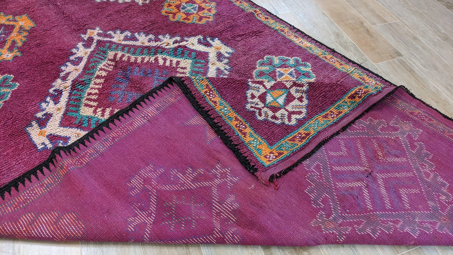 Vintage Boujaad rug, 425 x 200 cm || 13.94 x 6.56 feet