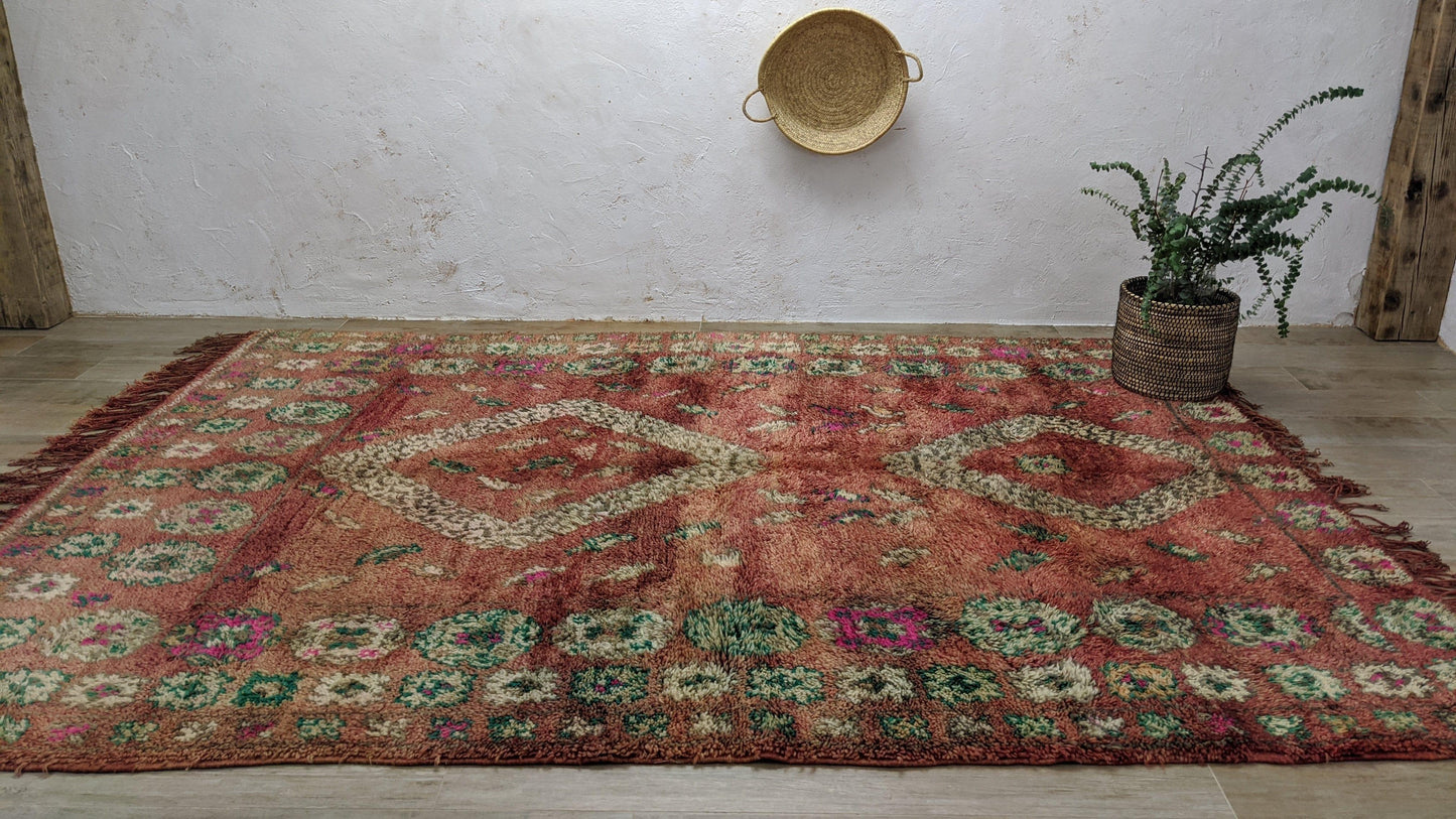 Vintage Boujaad rug, 300 x 210 cm || 9.84 x 6.89 feet