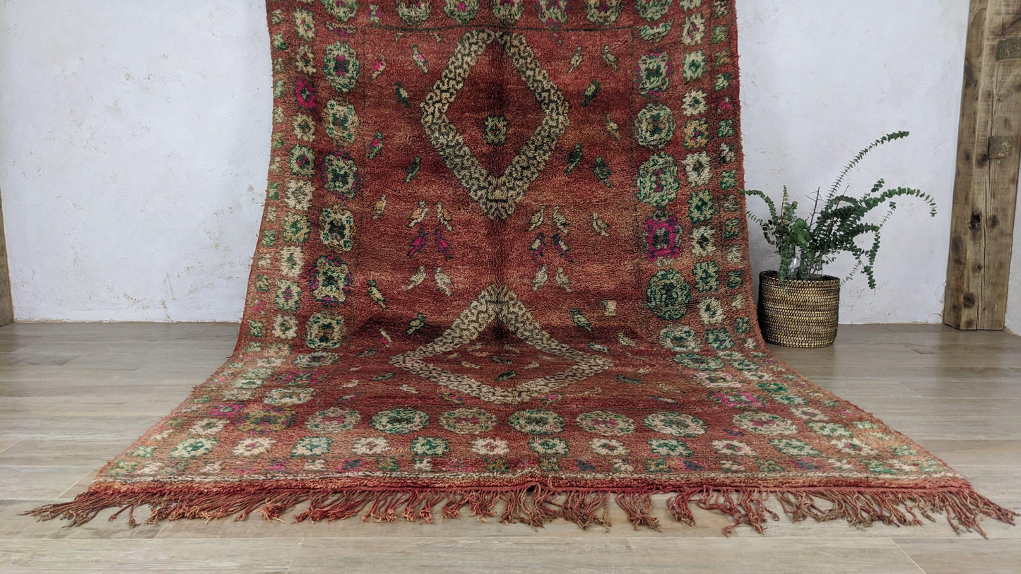 Vintage Boujaad rug, 300 x 210 cm || 9.84 x 6.89 feet