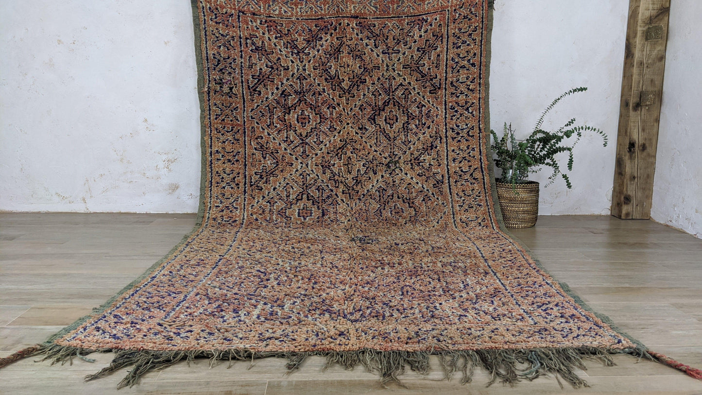 Vintage Boujaad rug, 335 x 180 cm || 10.99 x 5.91 feet