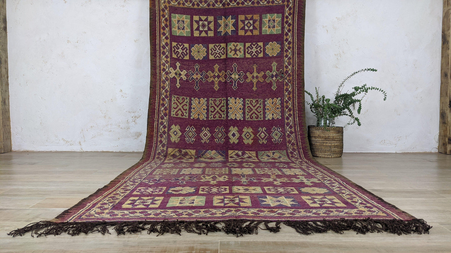 Vintage Boujaad rug, 335 x 150 cm || 10.99 x 4.92 feet