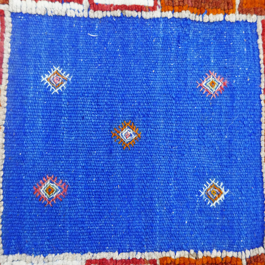 Tazenakht Rug - Handmade Wool Colorful Rug - Boho style -250X150 - TR0067