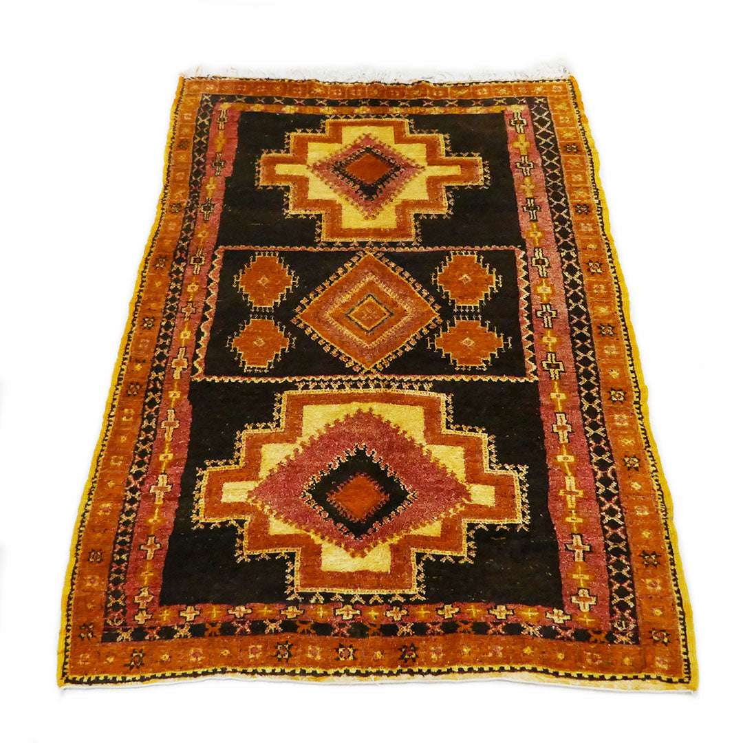 Tazenakht Rug - Handmade Wool Colorful Rug - Boho style -220X140 - TR0063