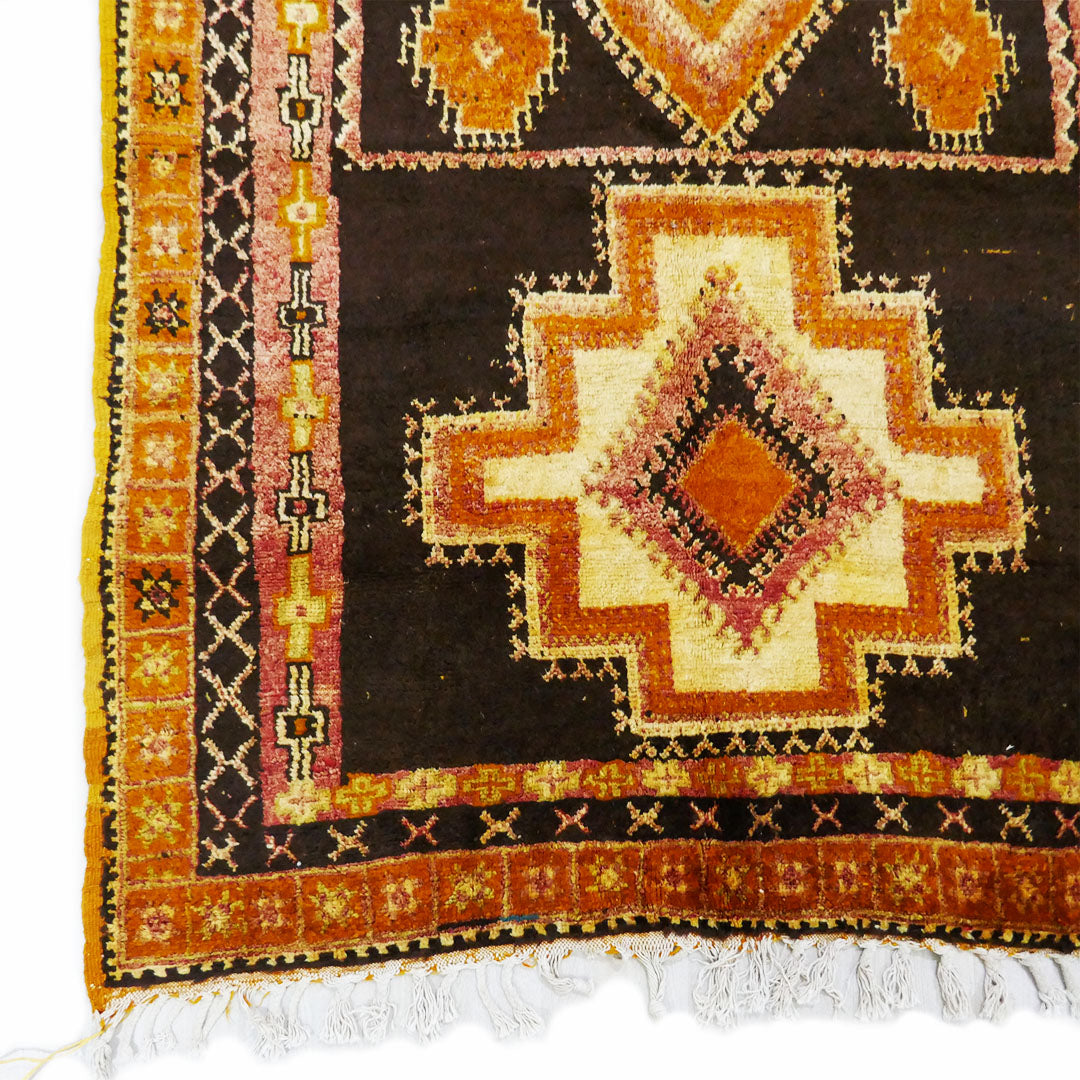 Tazenakht Rug - Handmade Wool Colorful Rug - Boho style -220X140 - TR0063