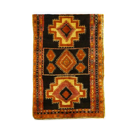 Tazenakht Rug - Handmade Wool Colorful Rug - Boho style -220X140 - TR0063