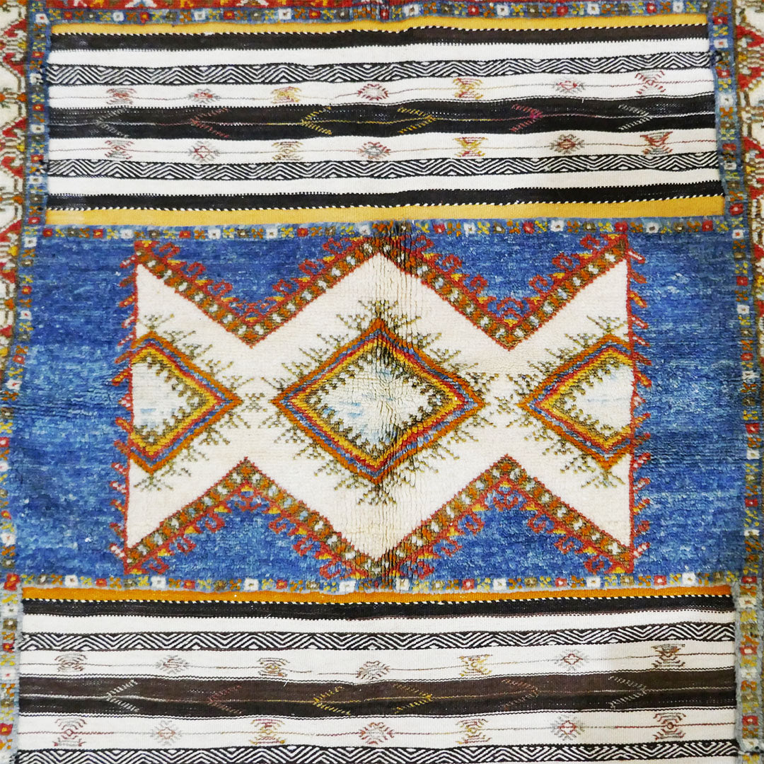 Tazenakht Rug - 190X110 - TR0059 Handmade Wool Colorful Rug - Boho style