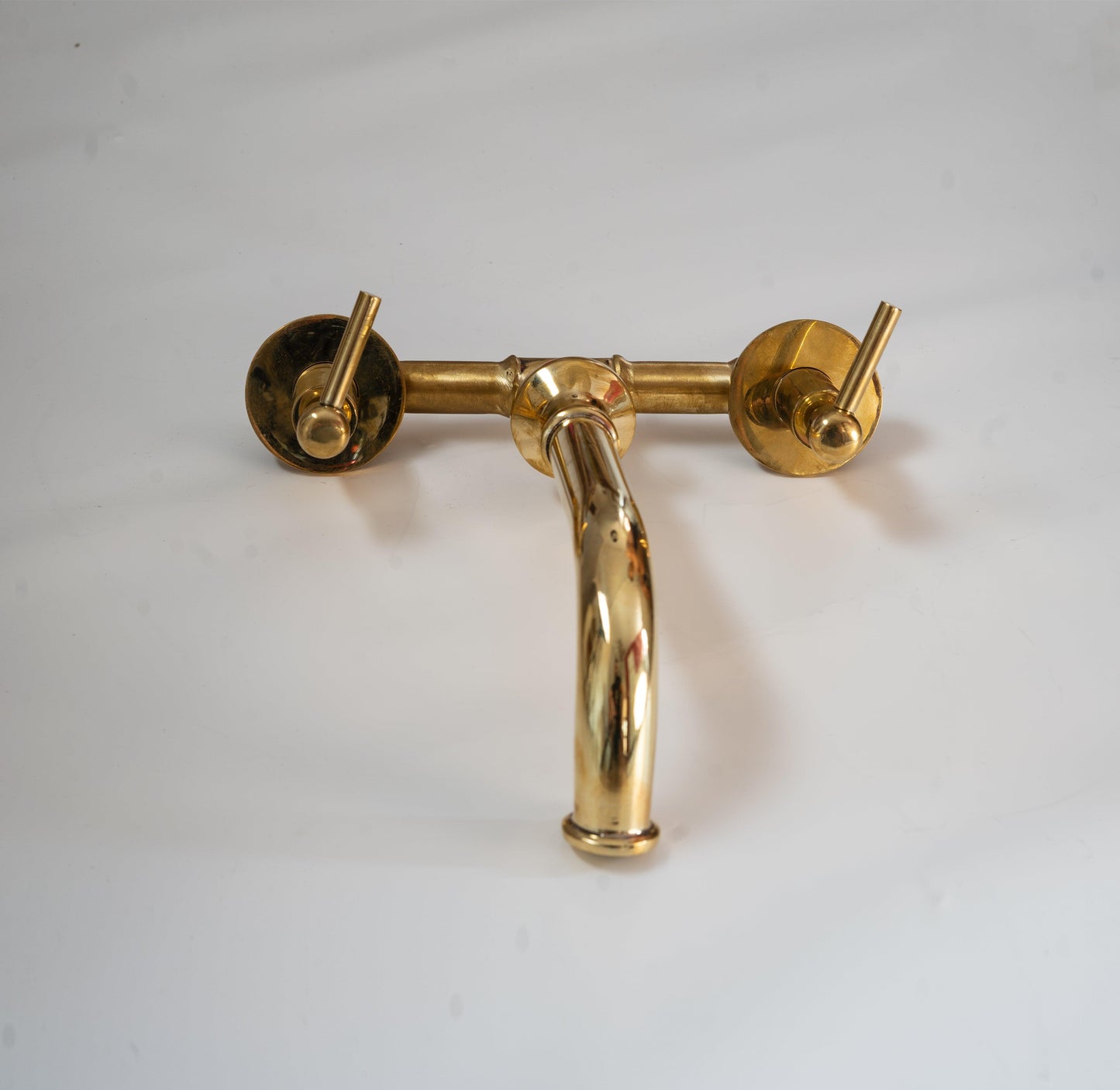 Unlacquered Brass Wall Mounted Faucet