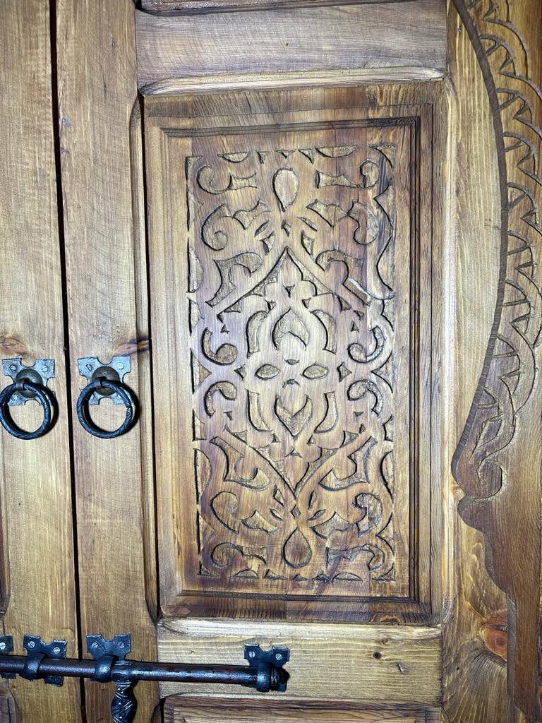 Vintage Moroccan Arabesque  Door, Handmade Door, Antique Moroccan doors , Unique Doors