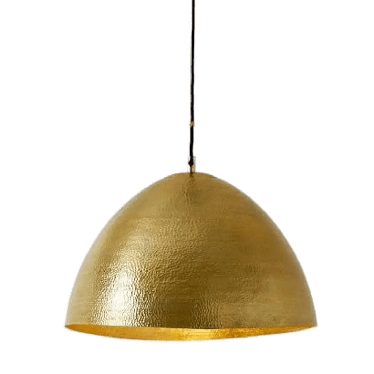 Beautiful hammered brass dome lights, Moroccan ceiling lights, solid brass chandelier, Hanging lamps with hammered surface details.