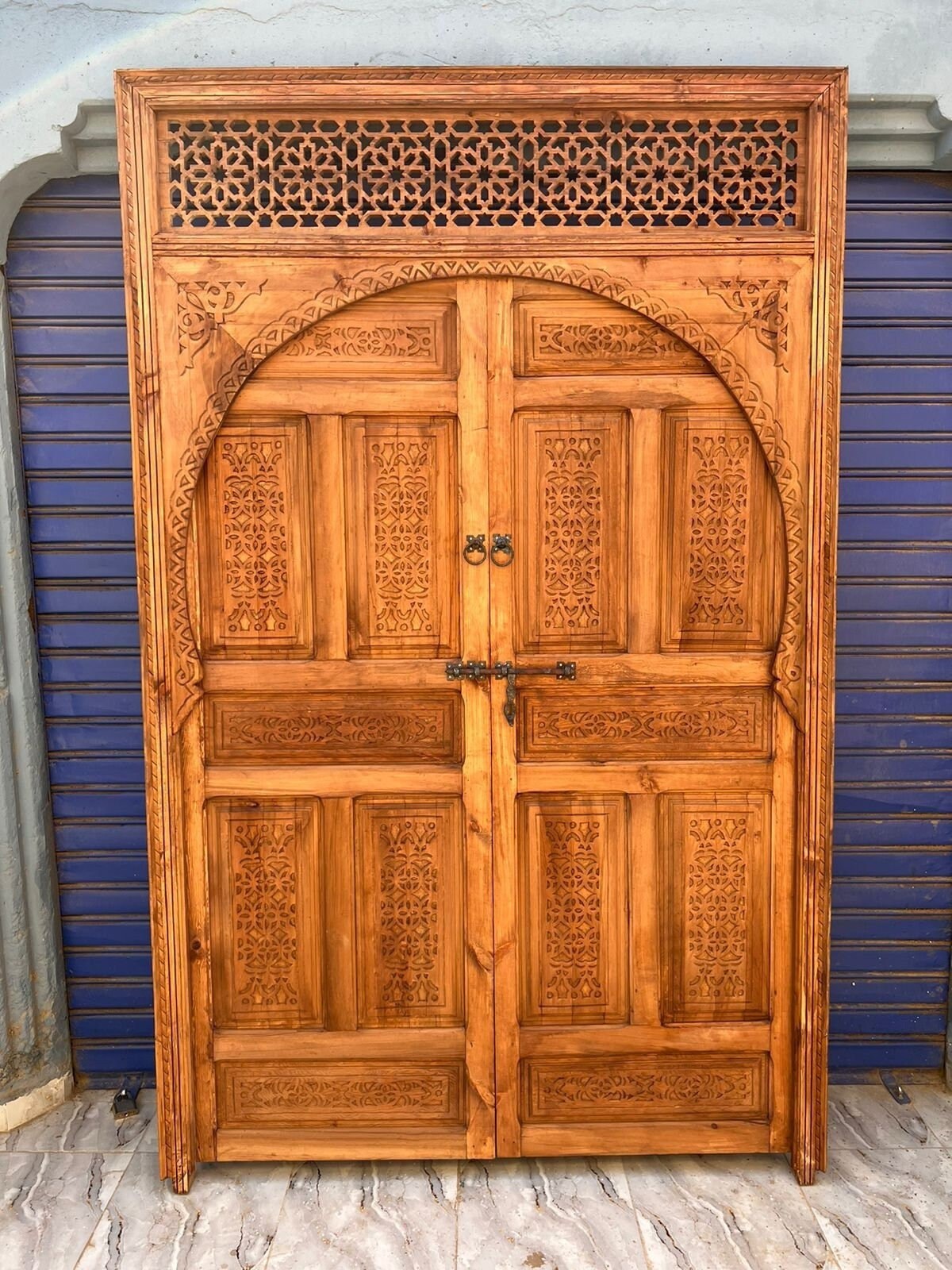 Wooden Door Handcrafted with the best quality of wood, for your Home, Interior designer, home gift, Moroccan doors, modern door