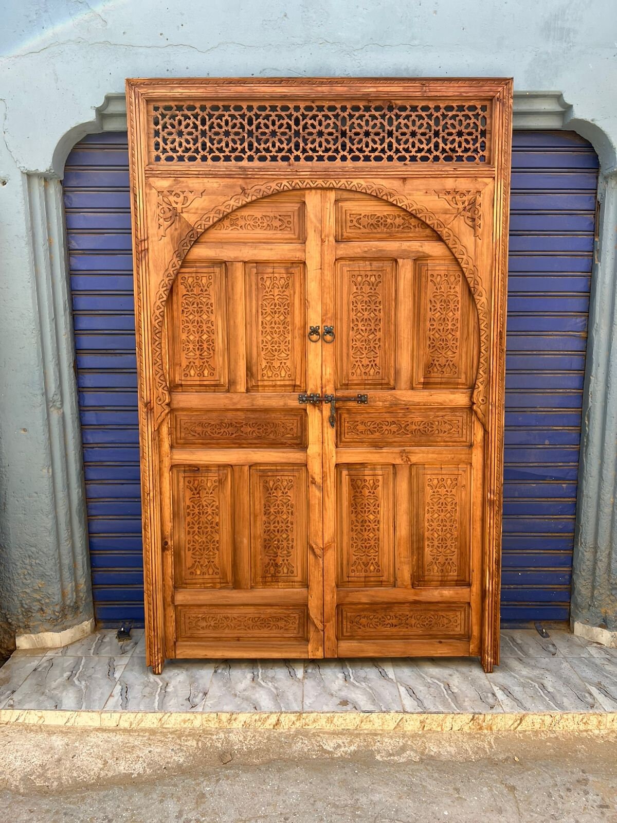 Wooden Door Handcrafted with the best quality of wood, for your Home, Interior designer, home gift, Moroccan doors, modern door