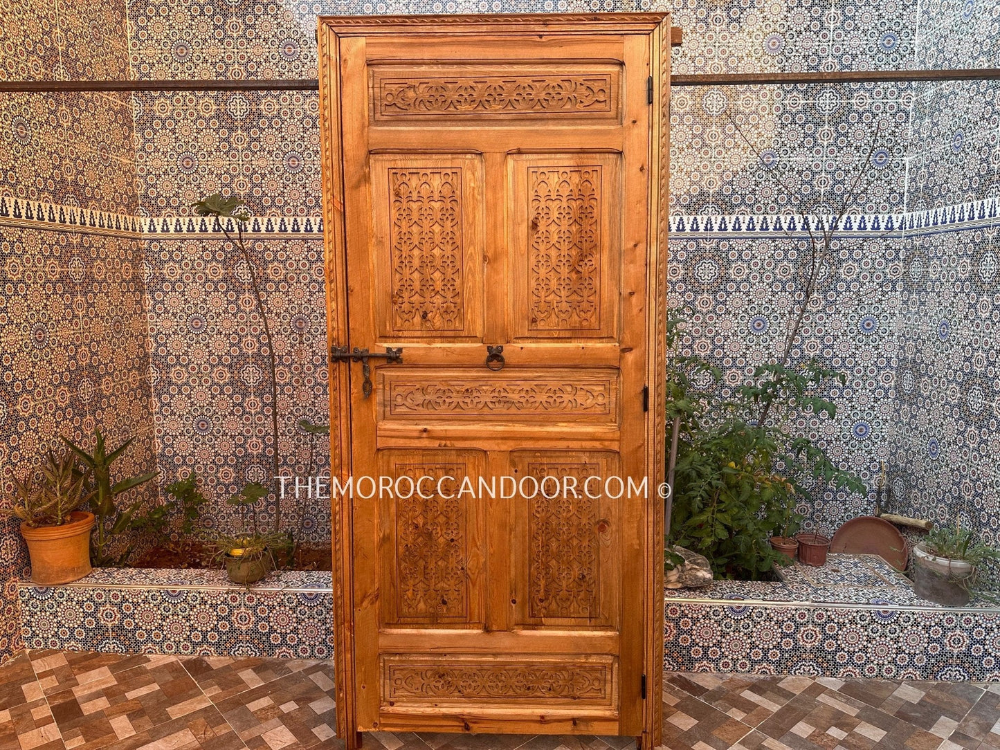 Wooden Costum Door  - Hand Carved Wooden Door