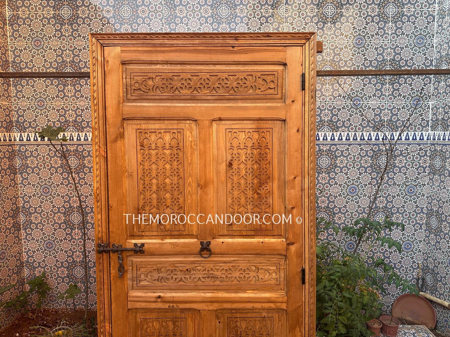 Wooden Costum Door  - Hand Carved Wooden Door