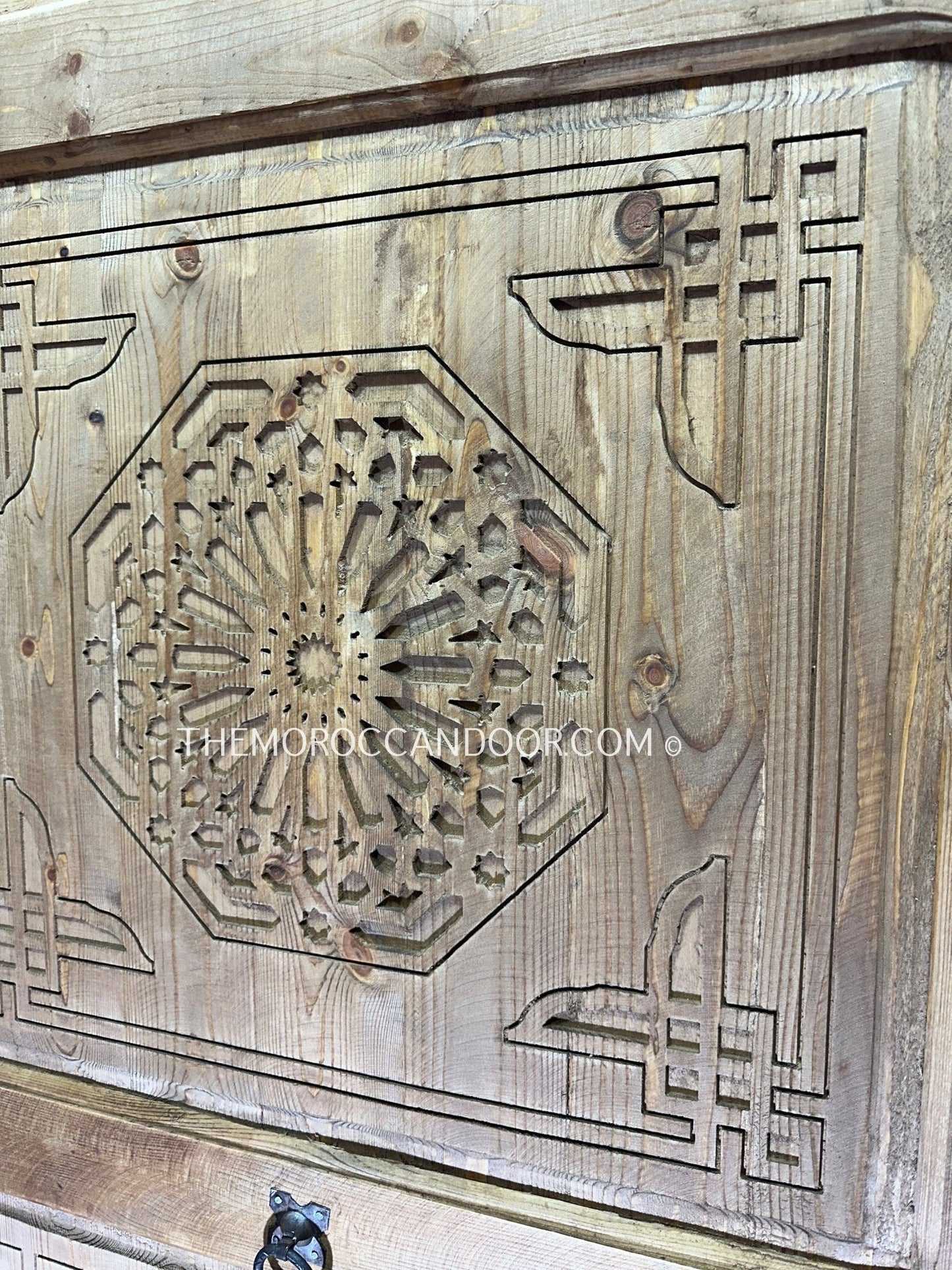 With a custom hand-carved door, carved wood, Moroccan wooden door, or handmade door, you may bring the magic of Morocco into your home.