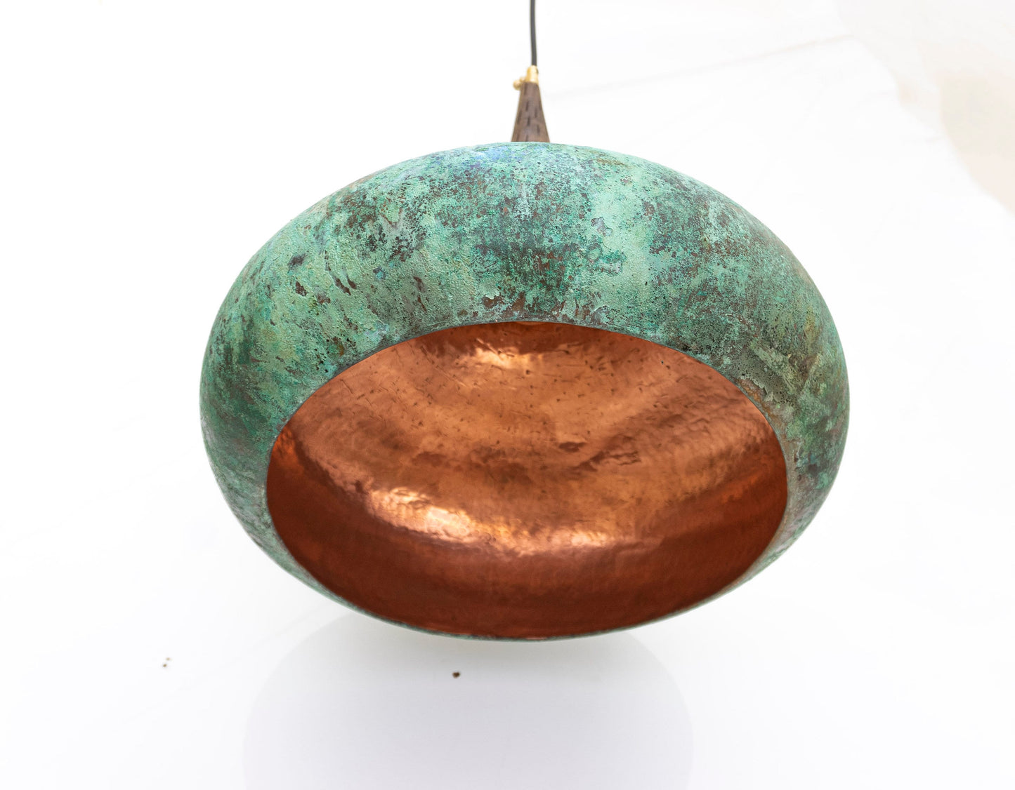 Vintage Copper Ceiling Light , Copper Pendant Lights For Kitchen Island