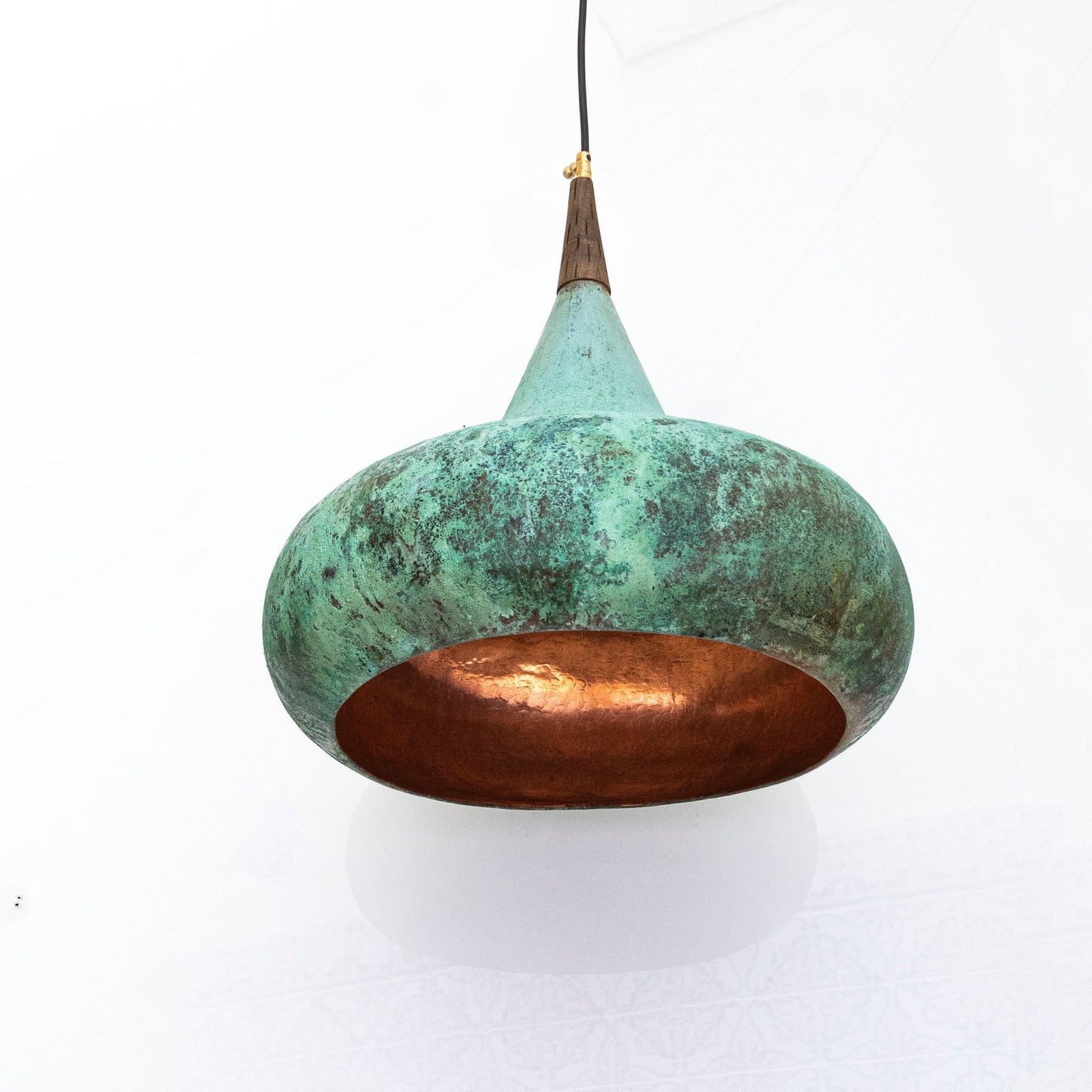 Vintage Copper Ceiling Light , Copper Pendant Lights For Kitchen Island