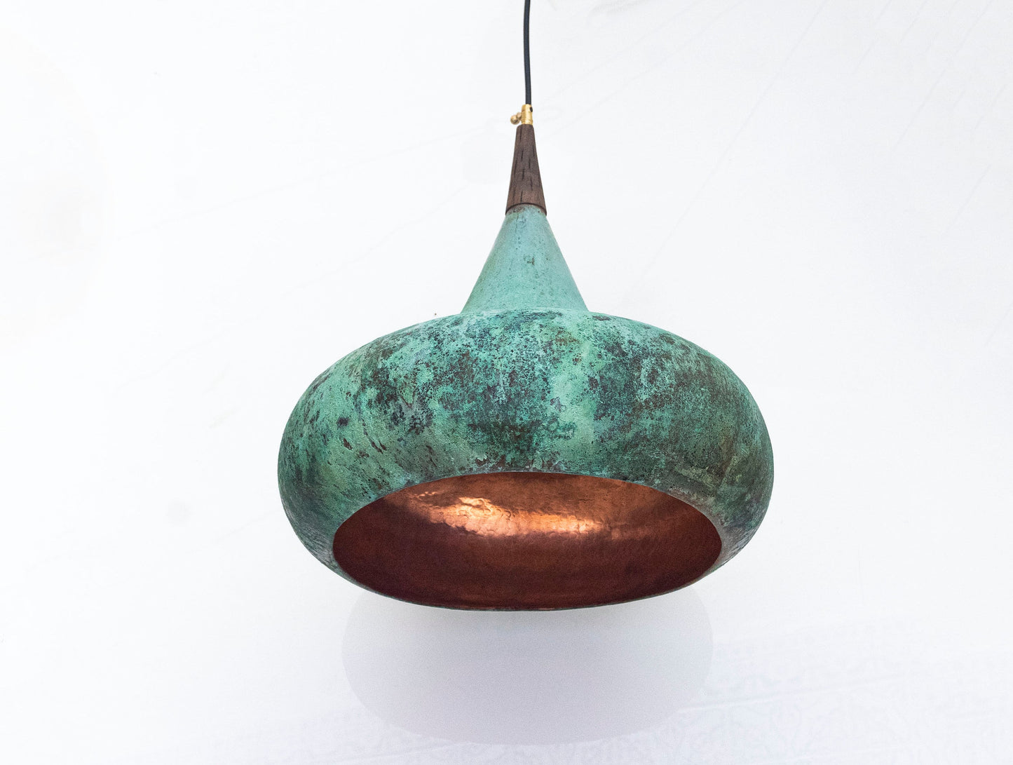 Vintage Copper Ceiling Light , Copper Pendant Lights For Kitchen Island